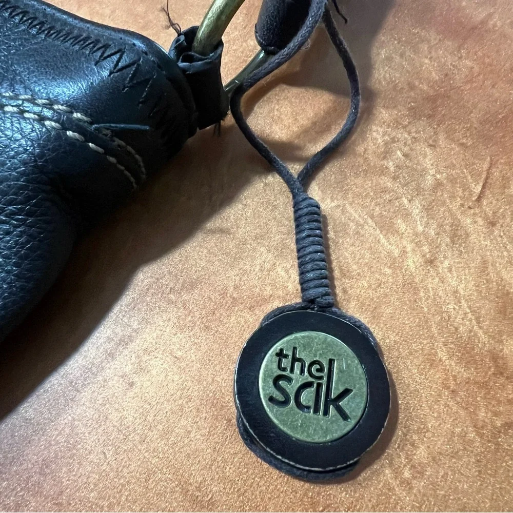The Sak dark brown Leather Shoulder Bag